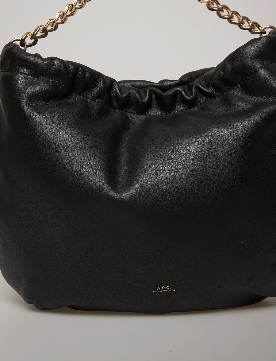 A.P.C. - sac ninon chaine - hverdags stil - noir - 4