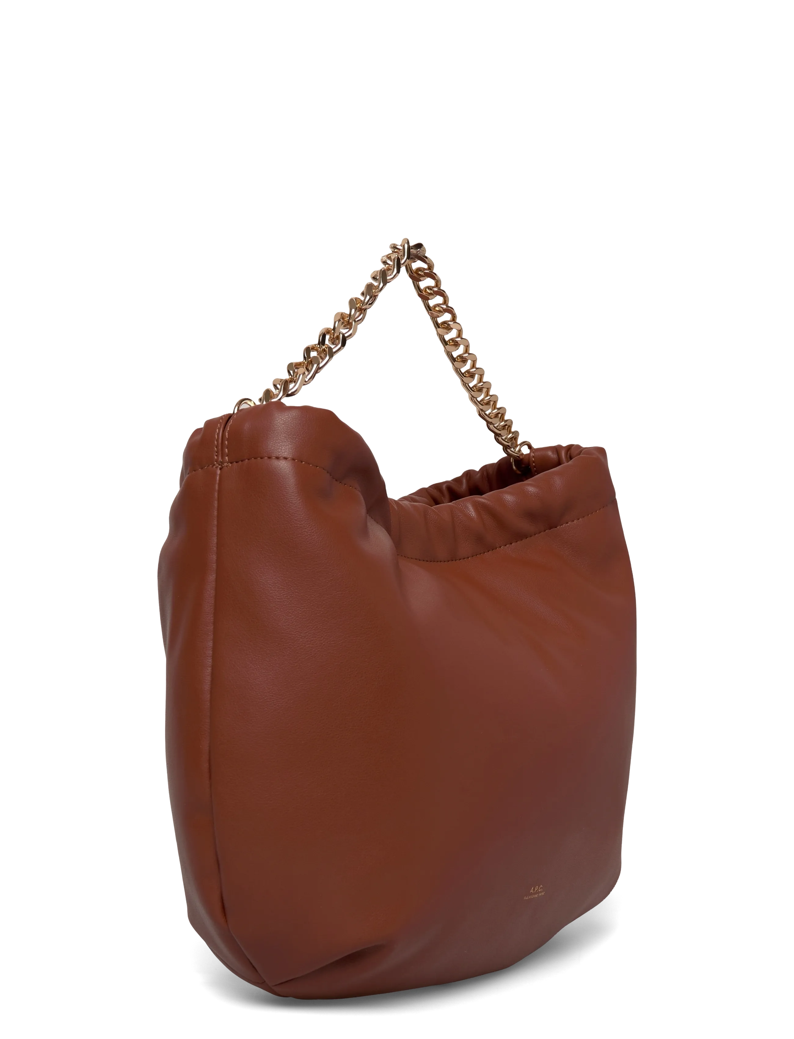 A.P.C. - sac ninon chaine - vardagsstil - noisette - 2