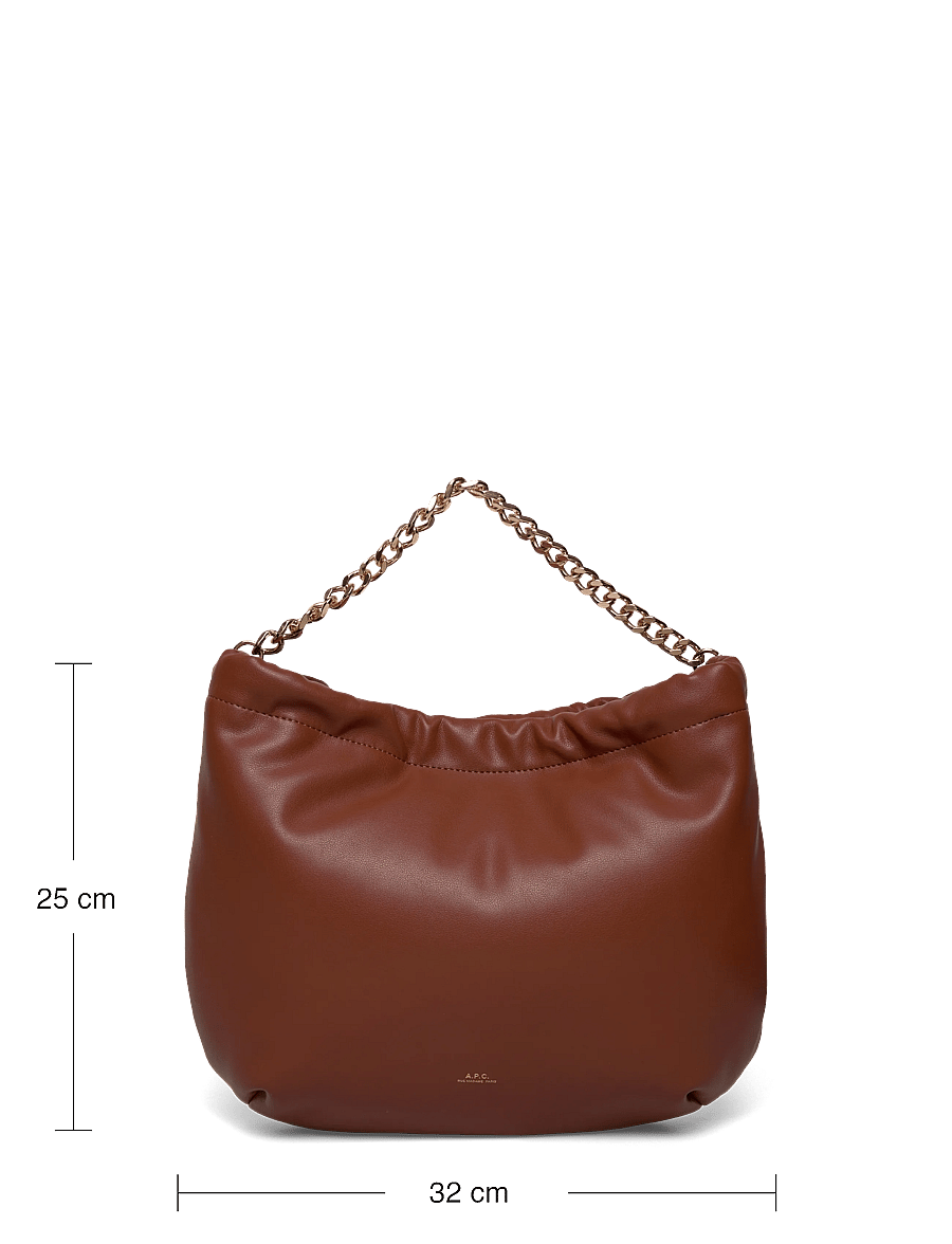 A.P.C. - sac ninon chaine - everyday style - noisette - 3