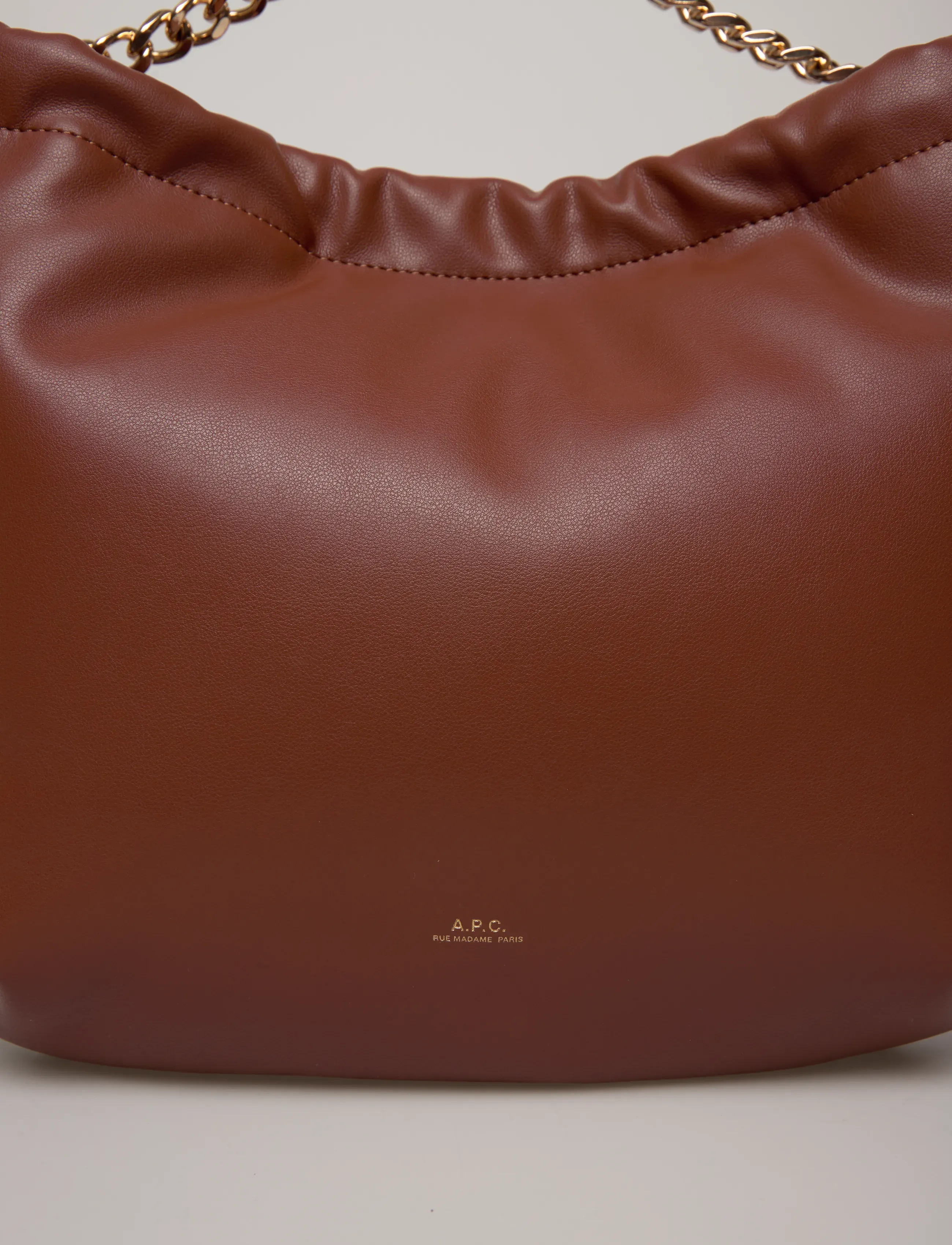 A.P.C. - sac ninon chaine - vardagsstil - noisette - 4