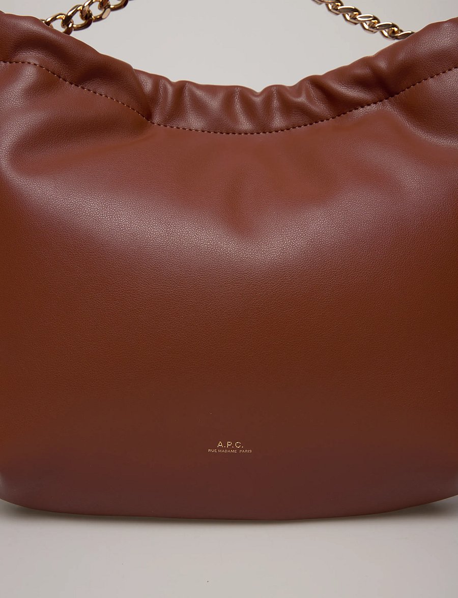 A.P.C. - sac ninon chaine - everyday style - noisette - 4