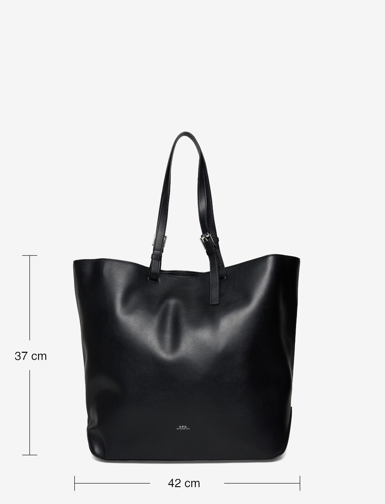 A.P.C. - cabas nino - shoppers - noir - 3