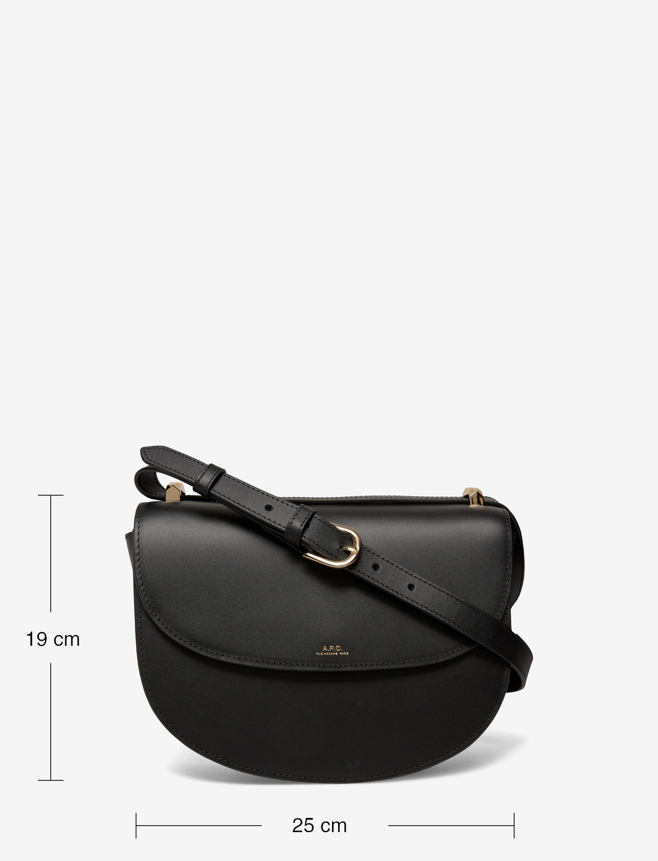 A.P.C. - sac geneve - crossbody bags - noir - 3