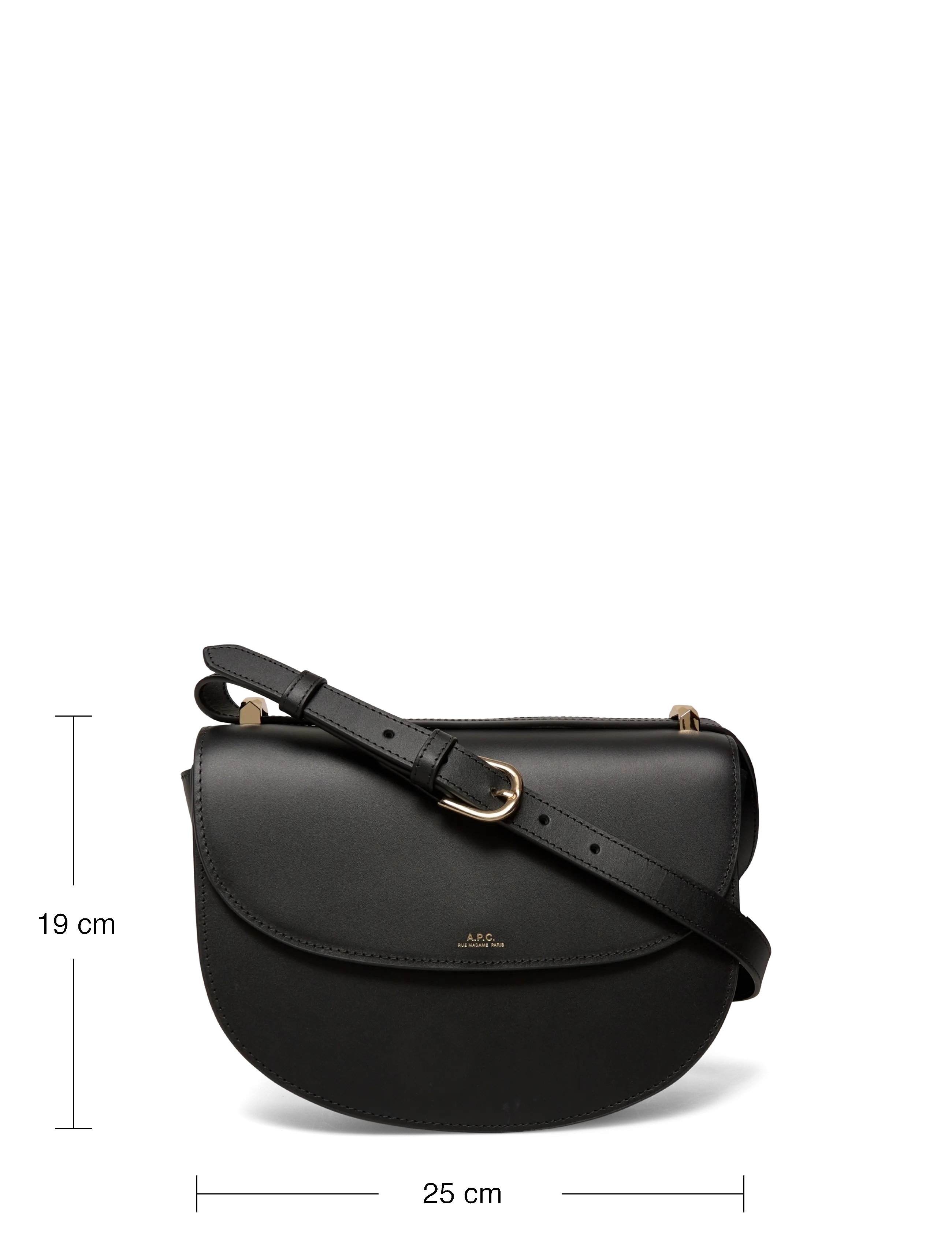 A.P.C. - sac geneve - crossbody bags - noir - 3