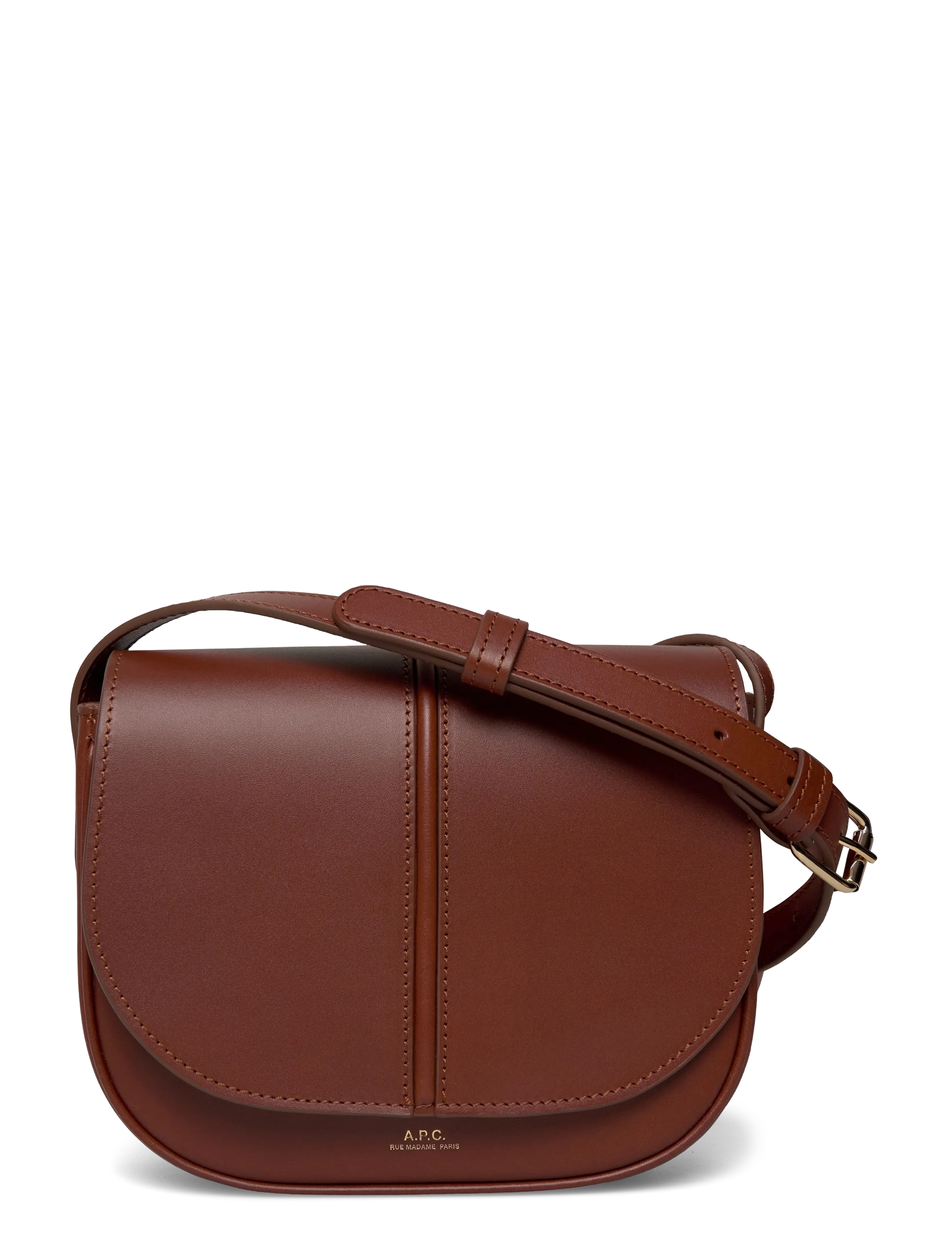 A.P.C. Sac Geneve, Kvinder, Sadeltaske, Brun, Str: ONE SIZE