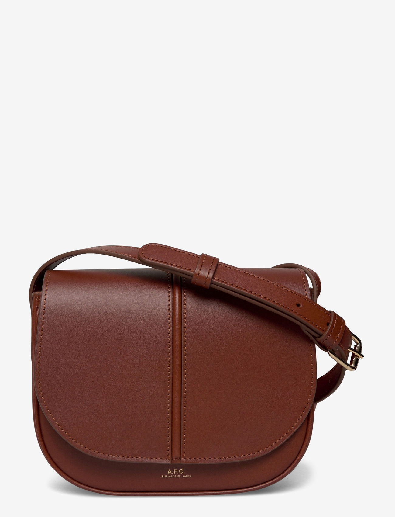 A.P.C. - sac geneve - umhängetaschen - noisette - 0