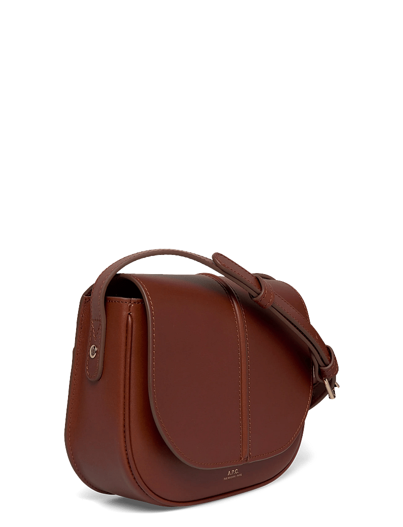 A.P.C. - sac geneve - umhängetaschen - noisette - 2