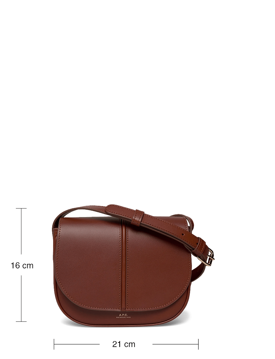 A.P.C. - sac geneve - umhängetaschen - noisette - 3