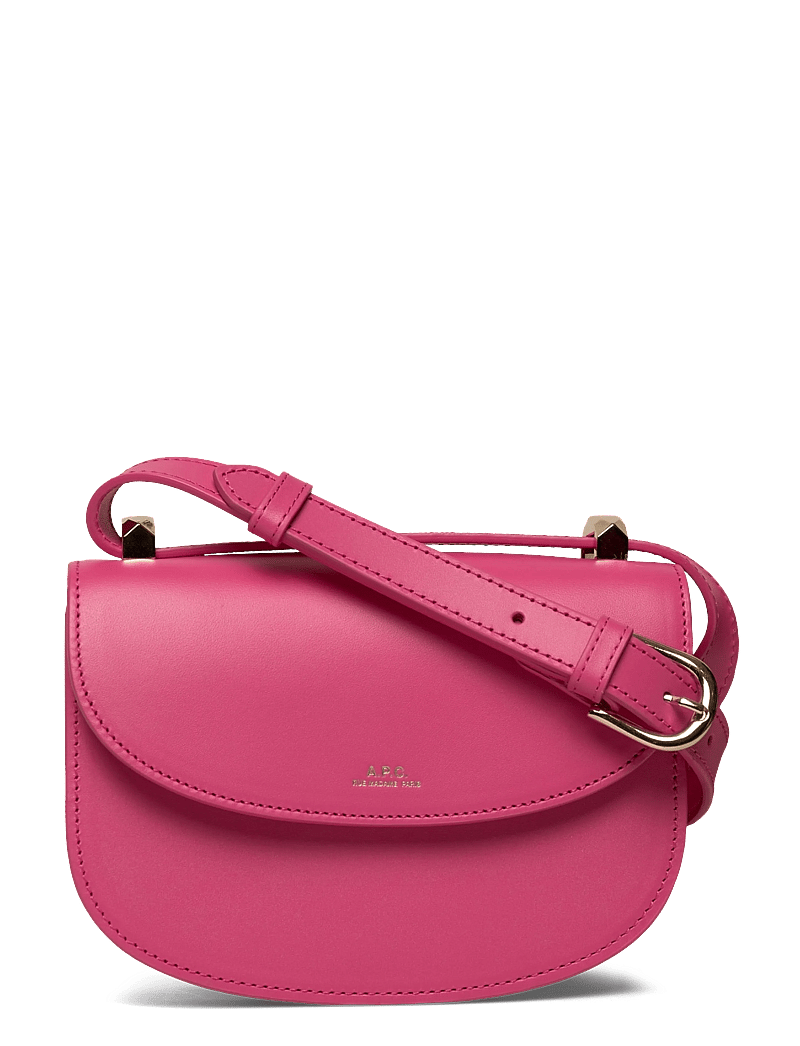 A.P.C. - sac geneve mini - umhängetaschen - fuchsia - 0