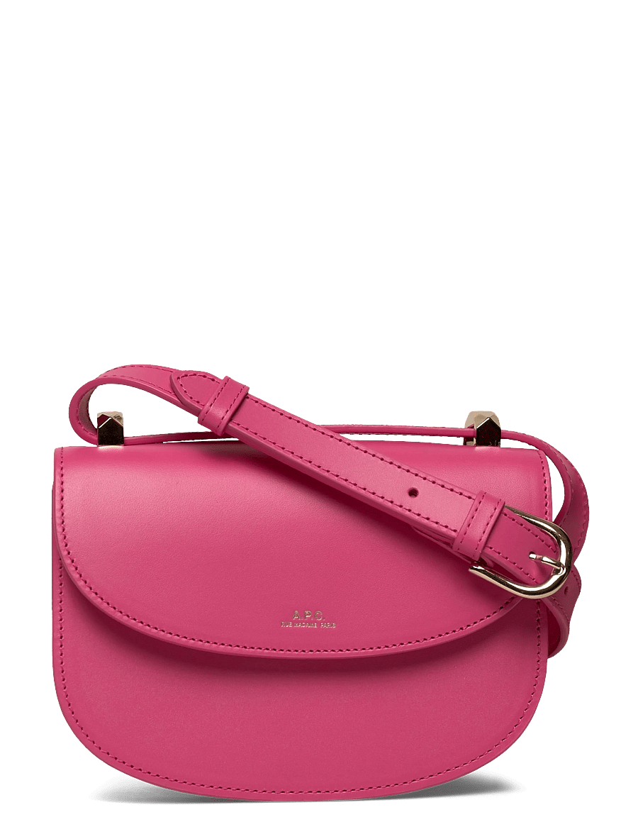 A.P.C. - sac geneve mini - rankinės ilgu dirželiu - fuchsia - 0