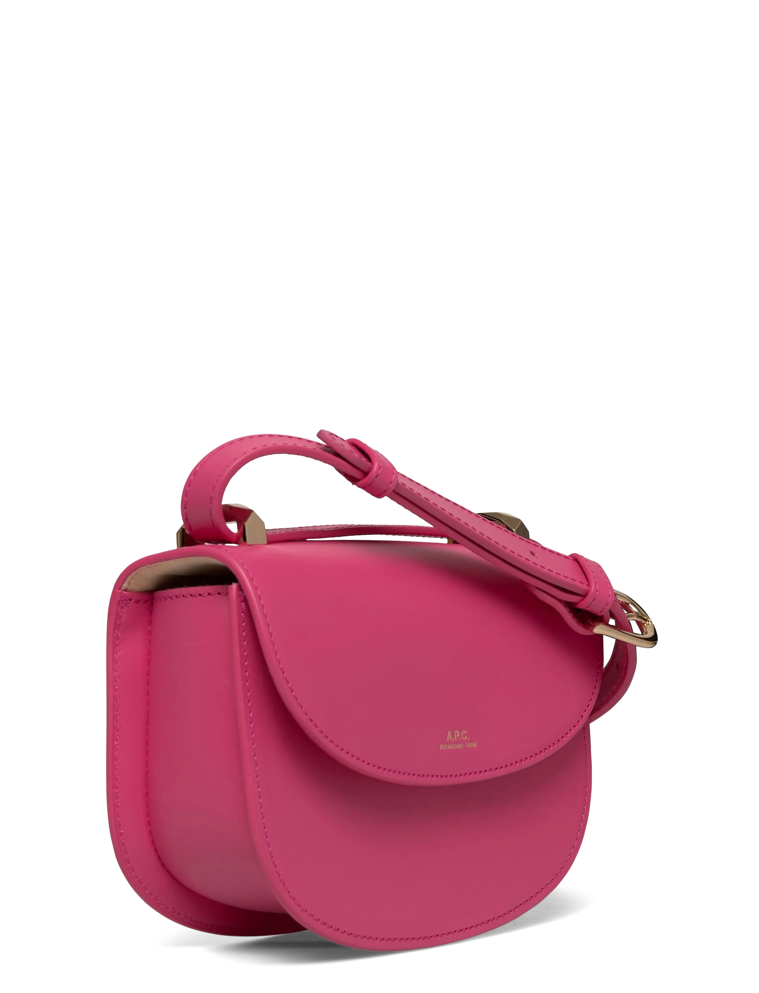 A.P.C. - sac geneve mini - rankinės ilgu dirželiu - fuchsia - 2