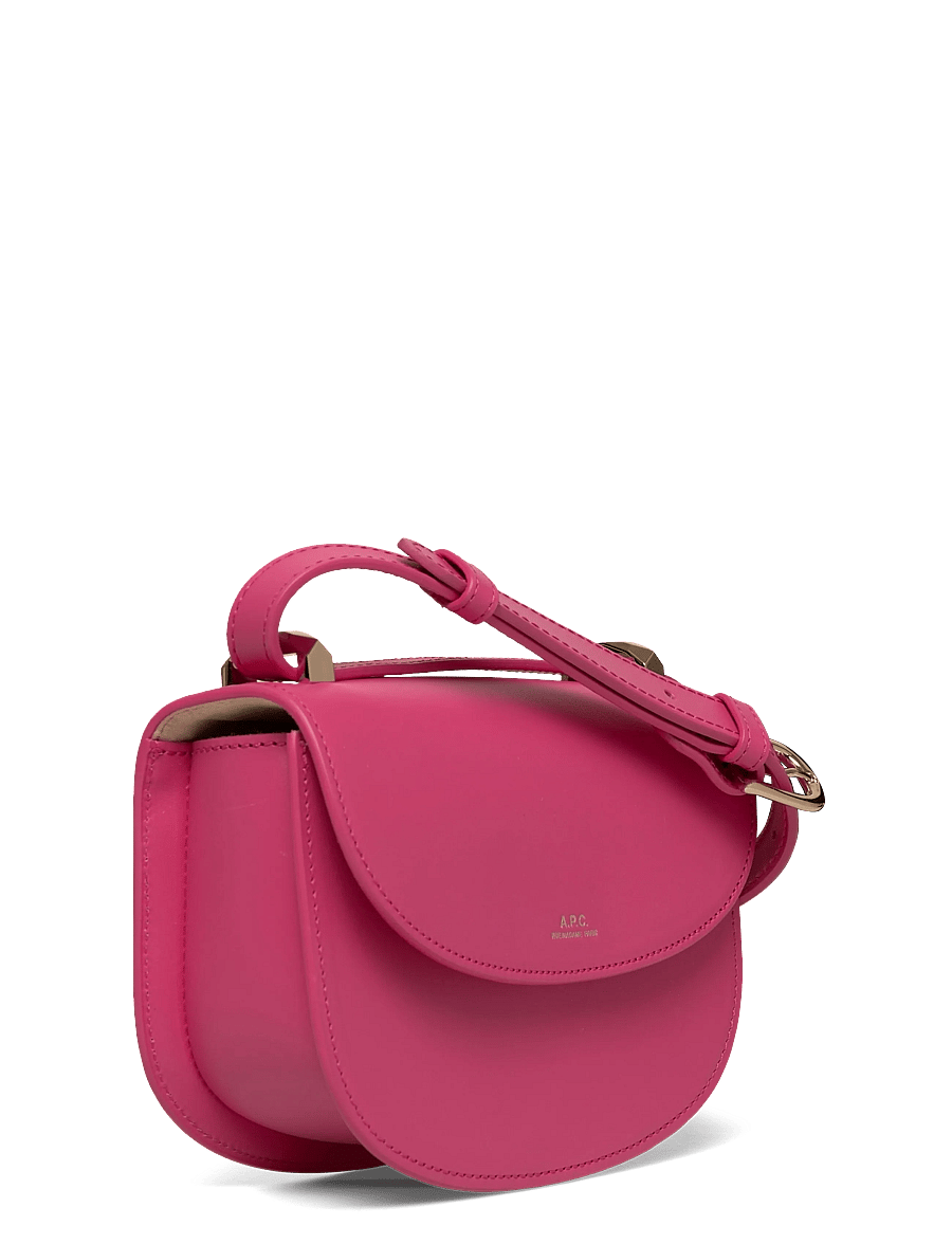 A.P.C. - sac geneve mini - rankinės ilgu dirželiu - fuchsia - 2