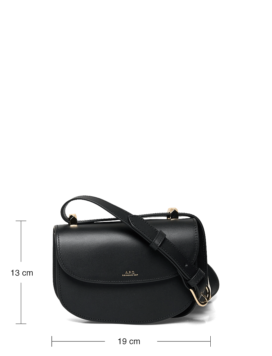 A.P.C. - sac geneve mini - crossbody bags - noir - 3
