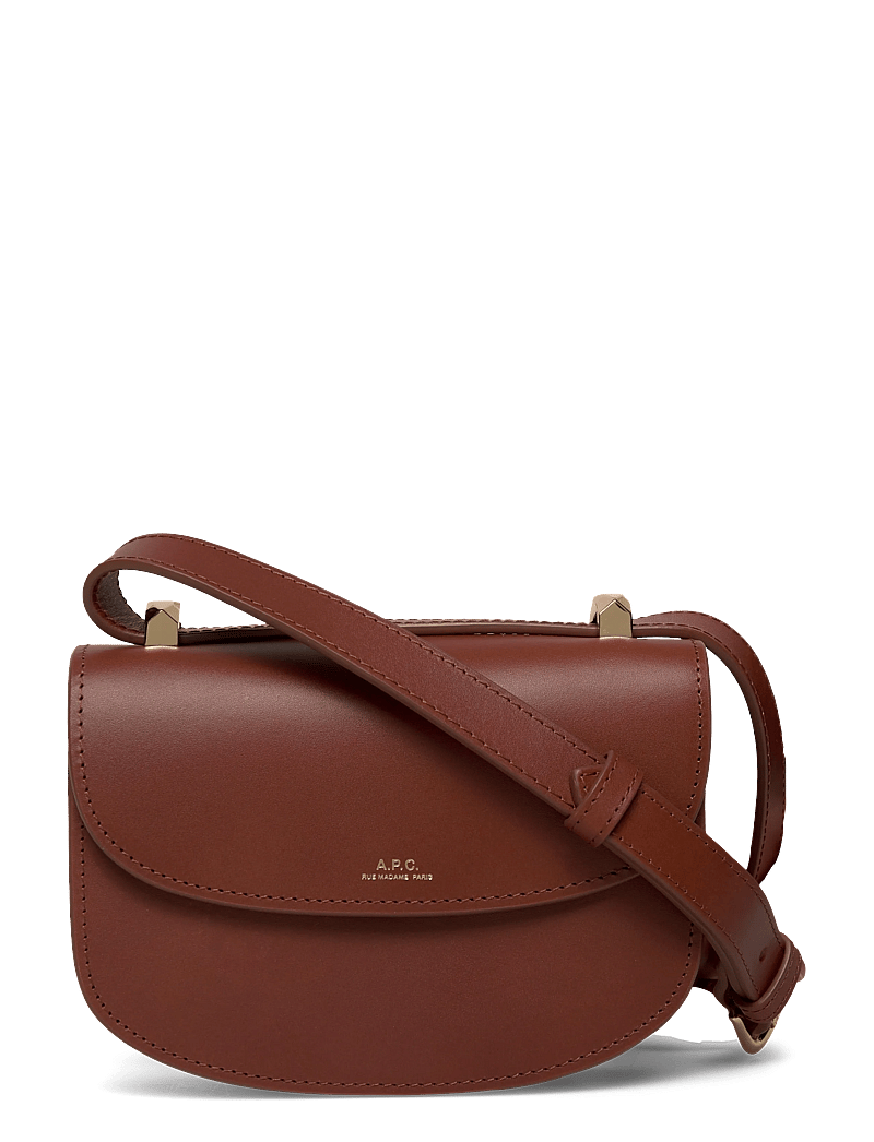 A.P.C. - sac geneve mini - umhängetaschen - noisette - 0