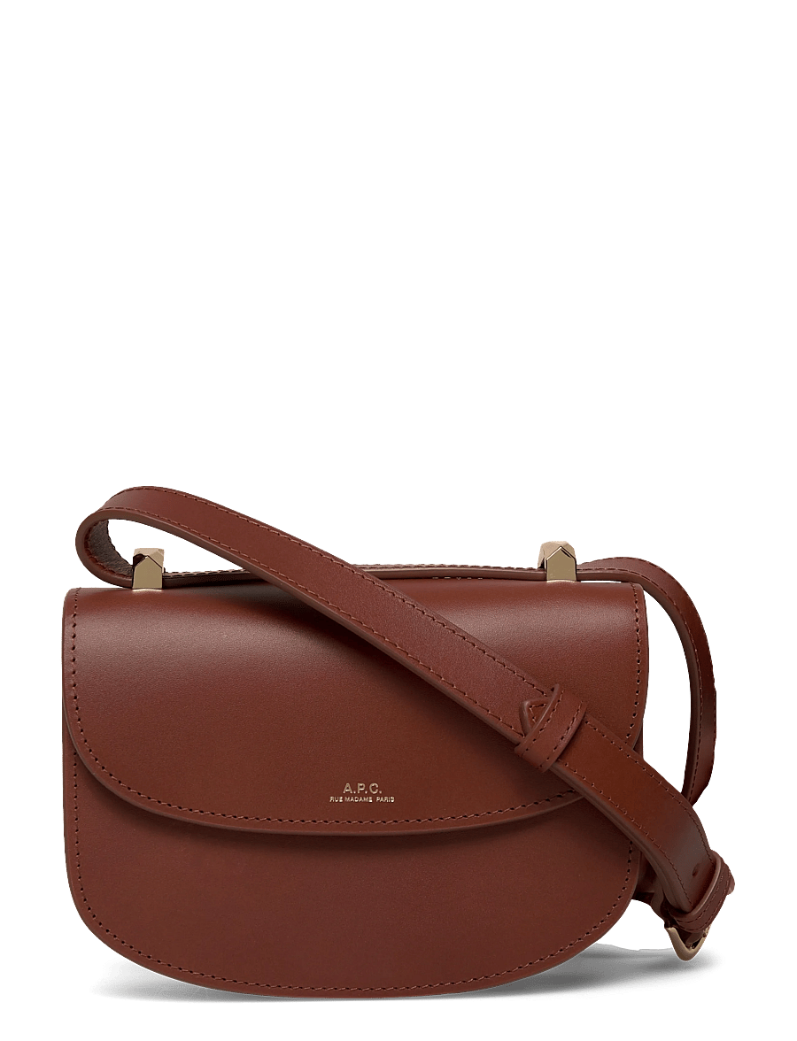 A.P.C. - sac geneve mini - crossbody bags - noisette - 0