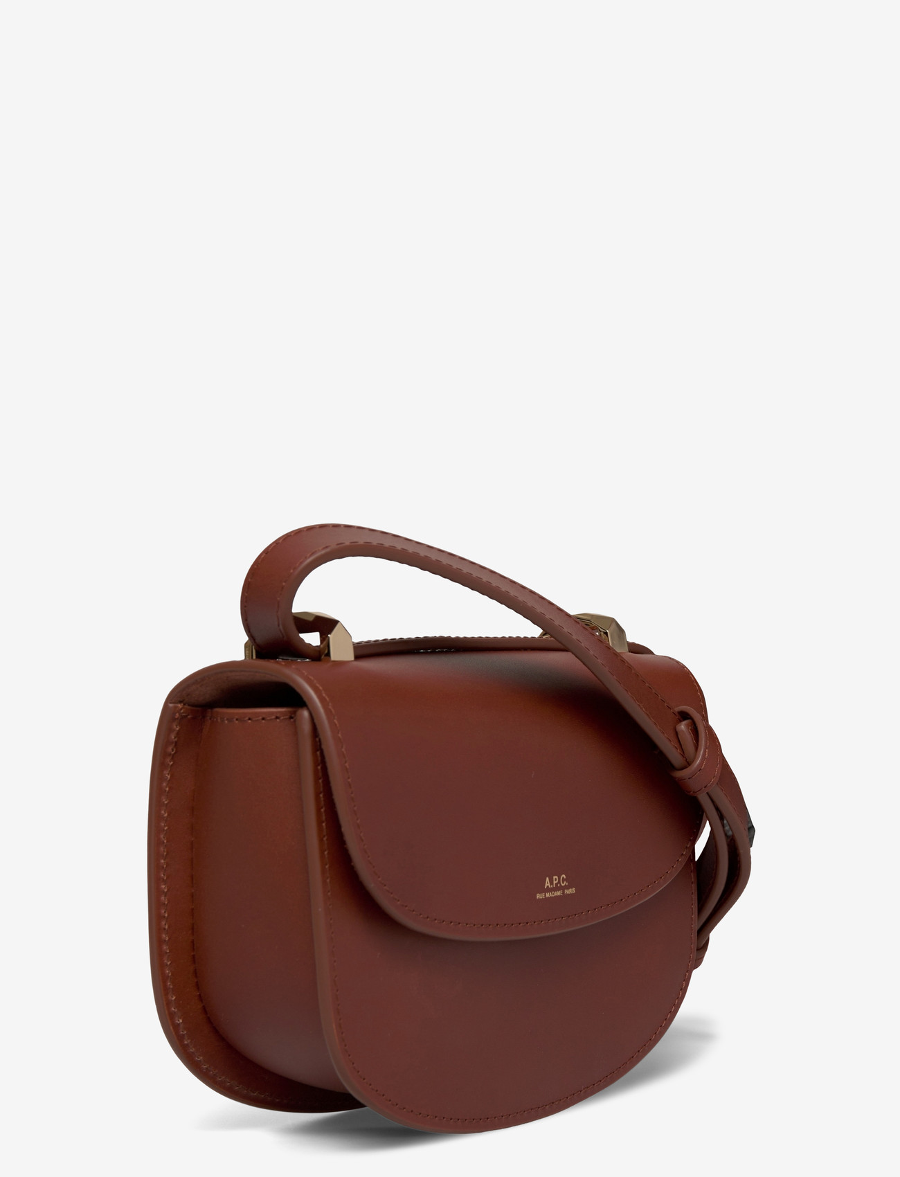 A.P.C. - sac geneve mini - umhängetaschen - noisette - 2
