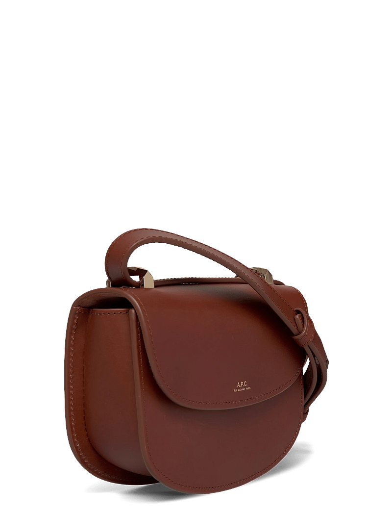 A.P.C. - sac geneve mini - umhängetaschen - noisette - 2