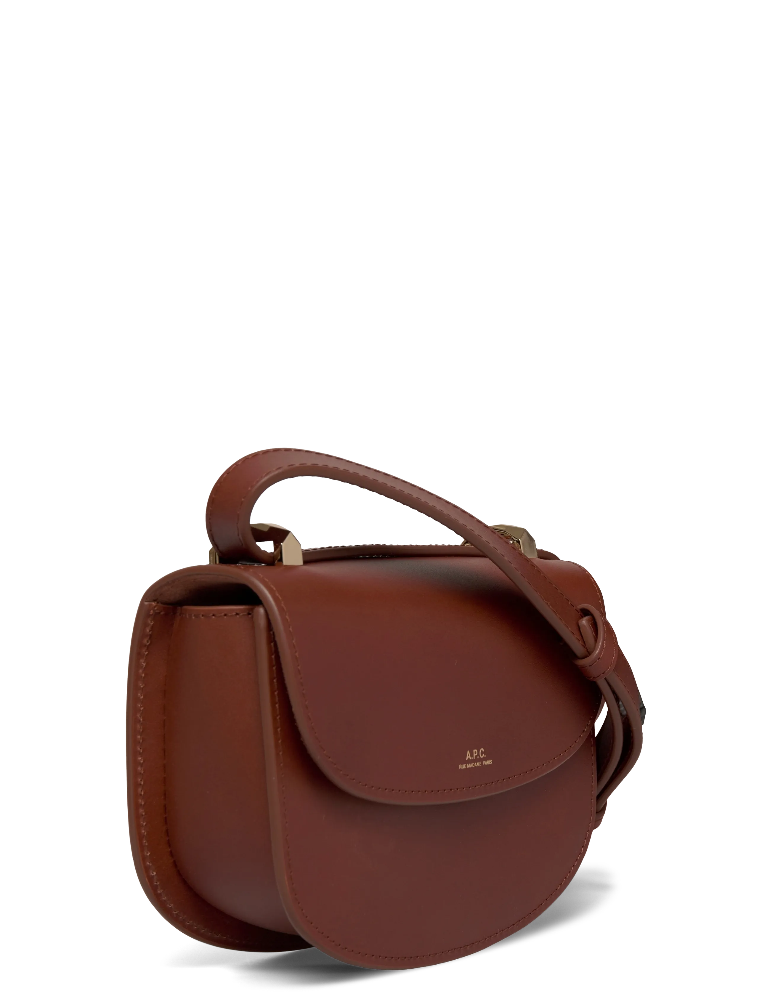 A.P.C. - sac geneve mini - crossbody bags - noisette - 2