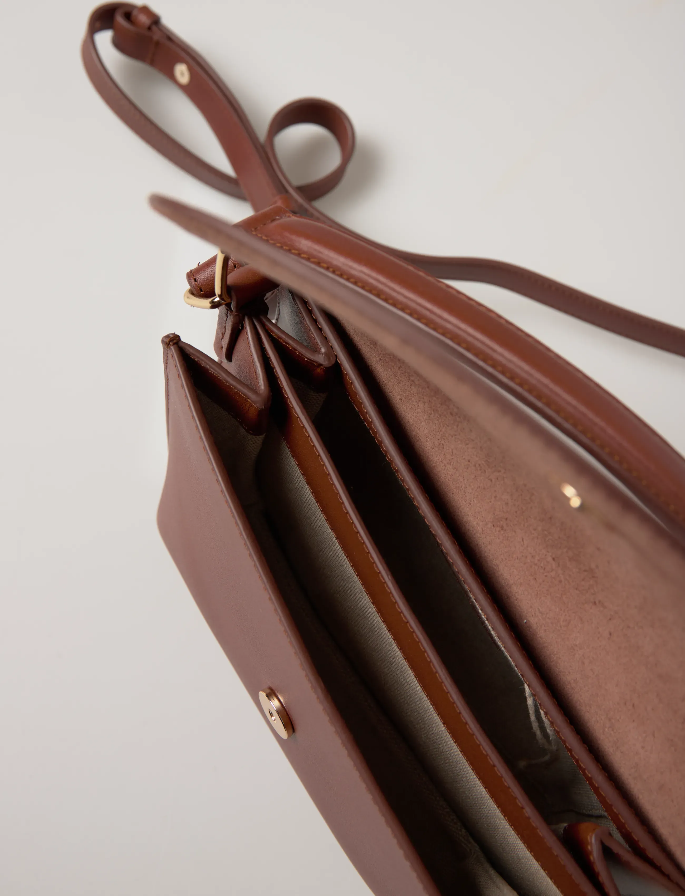 A.P.C. - sac sarah shoulder mini - noisette - 5