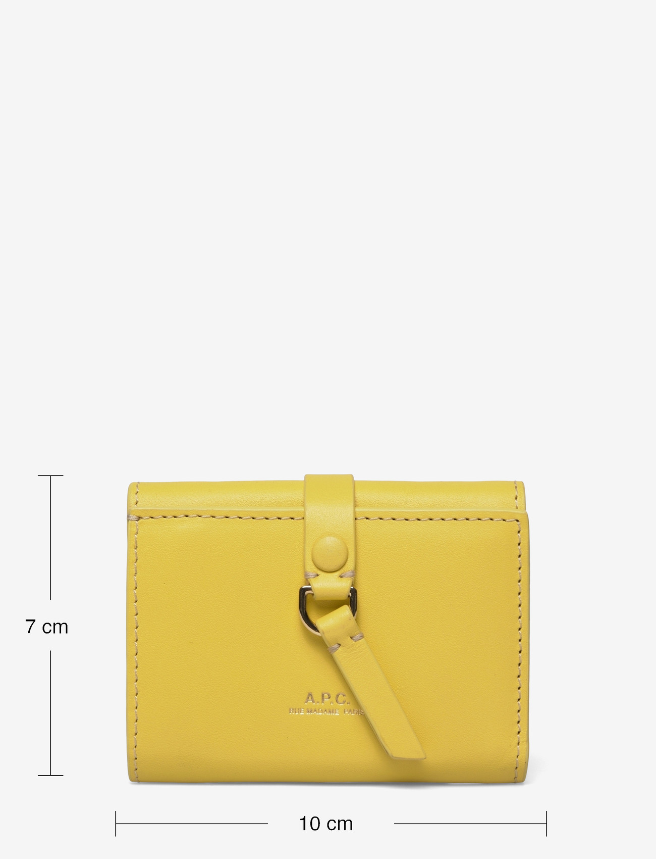 A.P.C. - trifold noa - plånböcker - sunshine - 3
