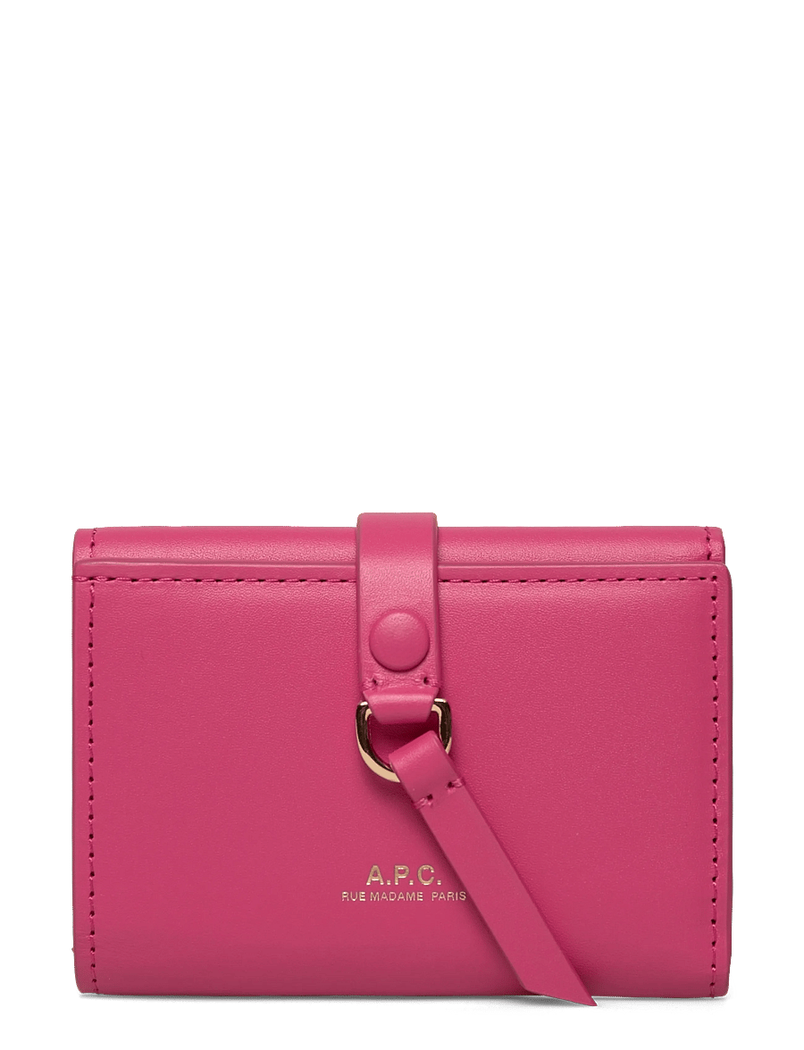 A.P.C. - trifold noa simple - punge - fuchsia - 0