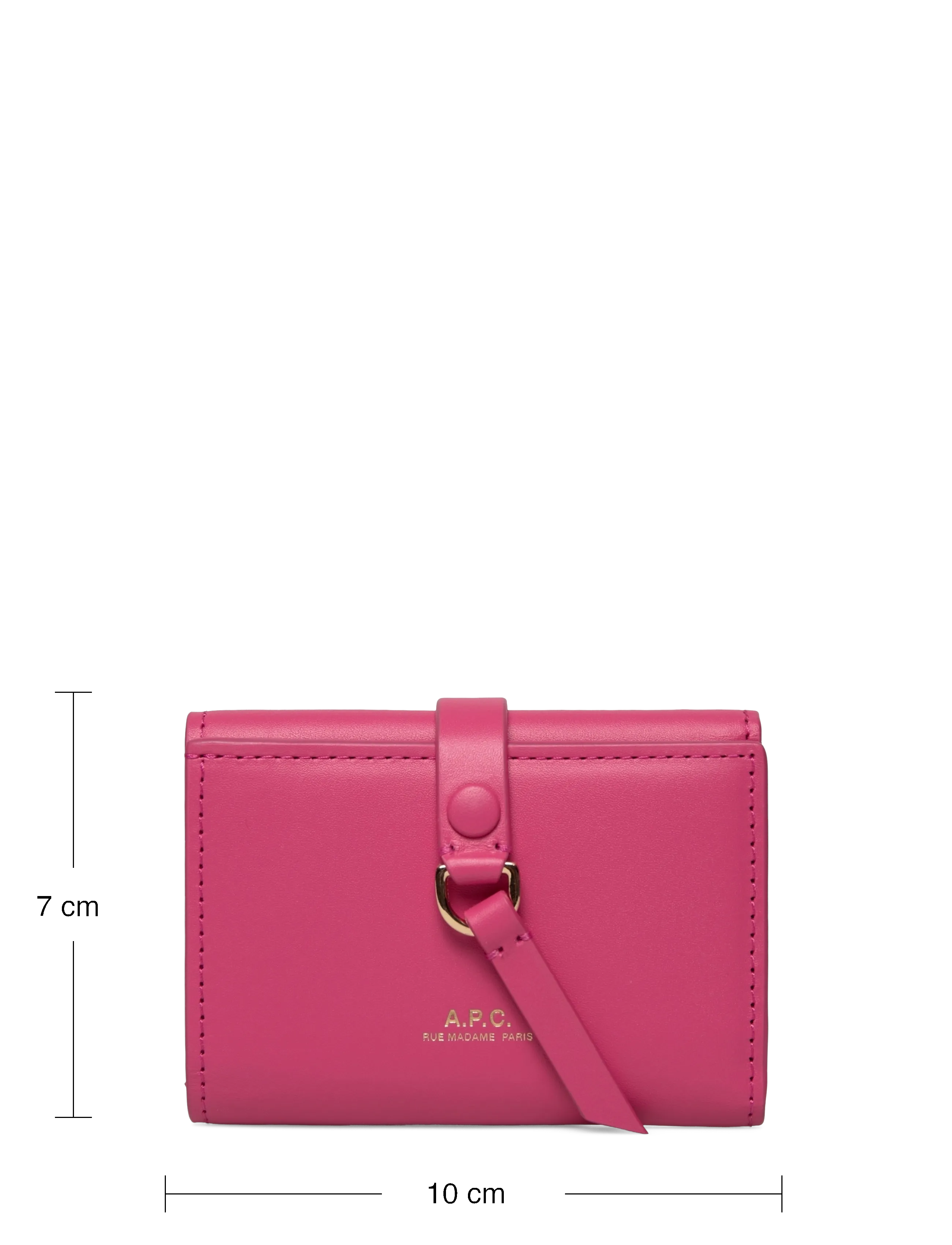 A.P.C. - trifold noa simple - punge - fuchsia - 3