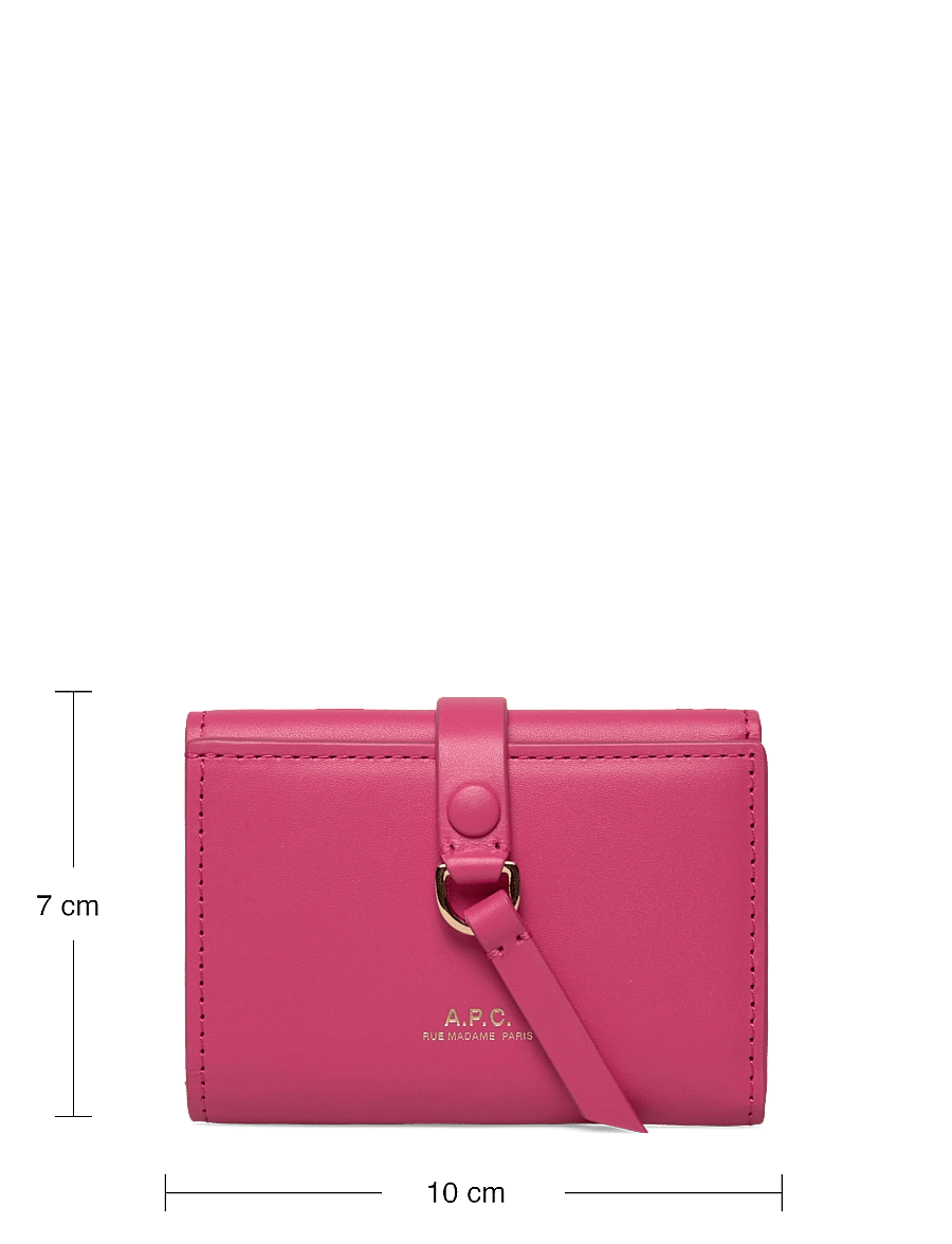 A.P.C. - trifold noa simple - punge - fuchsia - 3