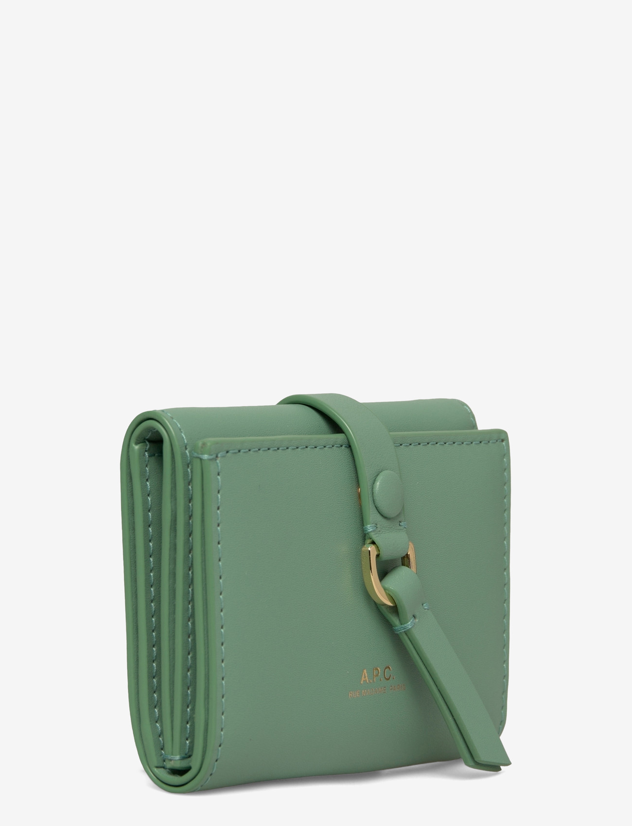 A.P.C. - trifold noa simple - portemonnaies - jade - 2