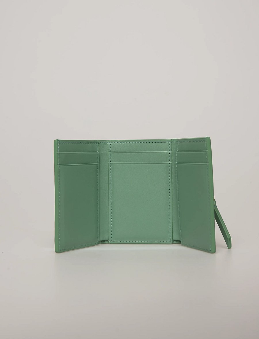 A.P.C. - trifold noa simple - portemonnaies - jade - 4