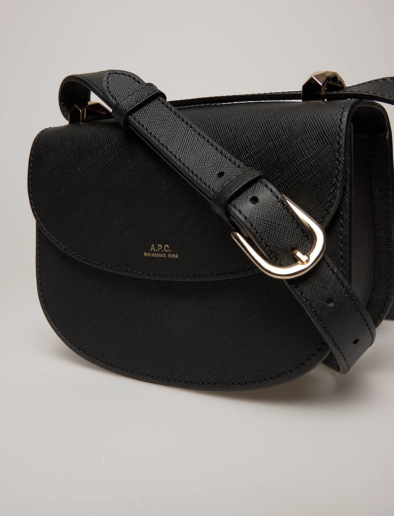A.P.C. - sac geneve mini - umhängetaschen - noir - 4