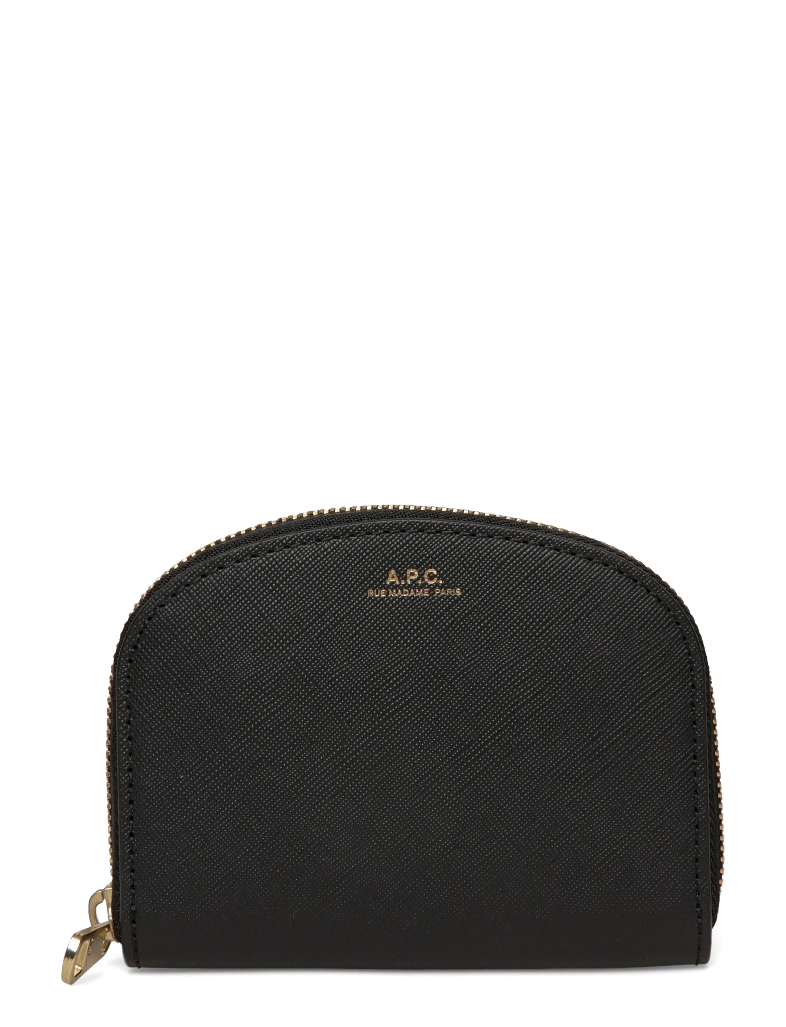 A.P.C. compact demi-lune - Rahakotid - NOIR / black