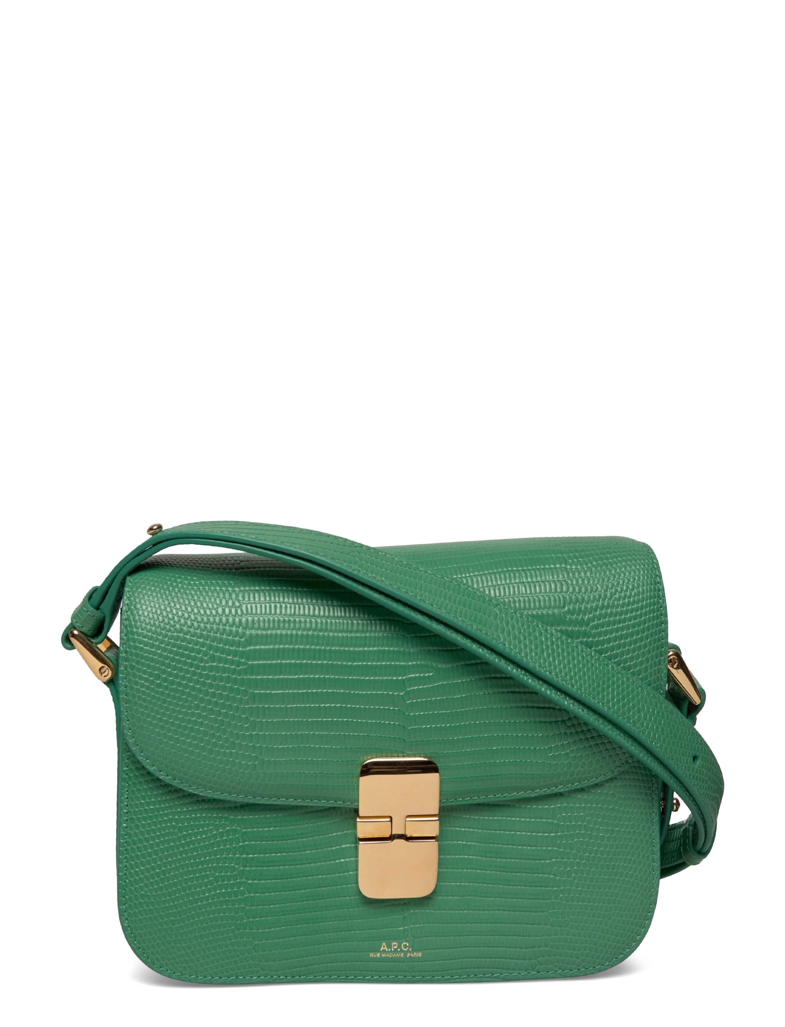 A.P.C. Sac Grace Small, One Size, Bags, Grün - Crossbody Frauen