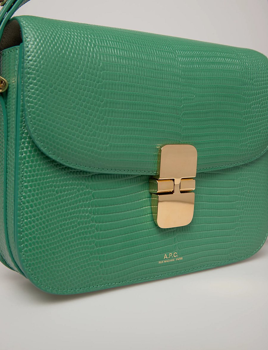 A.P.C. - sac grace small - Üleõlakotid - vert sorbet - 4