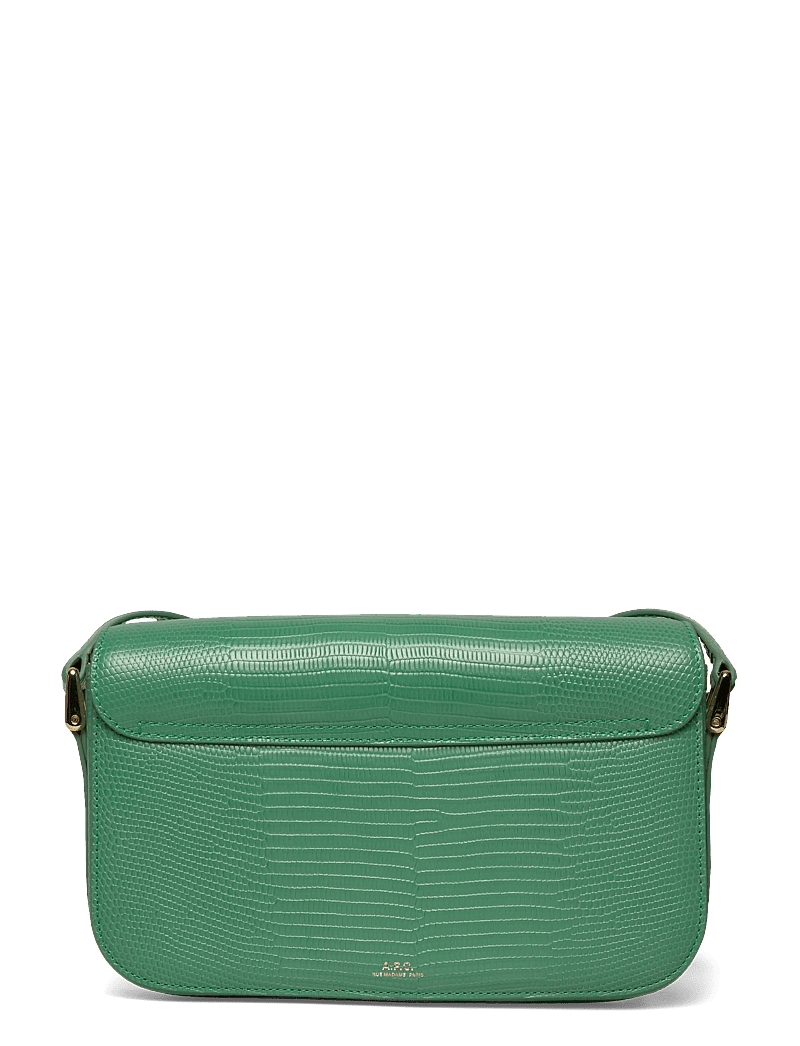 A.P.C. - sac grace shoulder - umhängetaschen - vert sorbet - 1