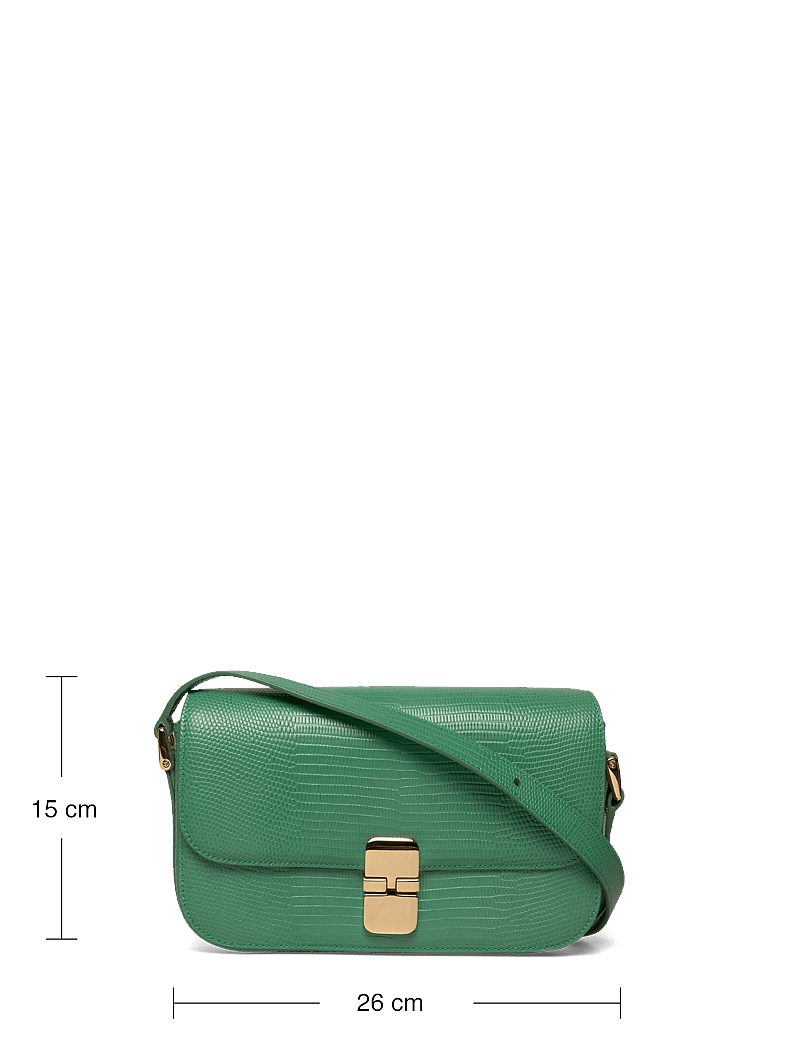A.P.C. - sac grace shoulder - umhängetaschen - vert sorbet - 3