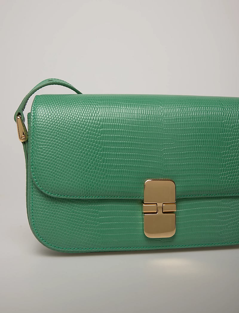 A.P.C. - sac grace shoulder - umhängetaschen - vert sorbet - 4