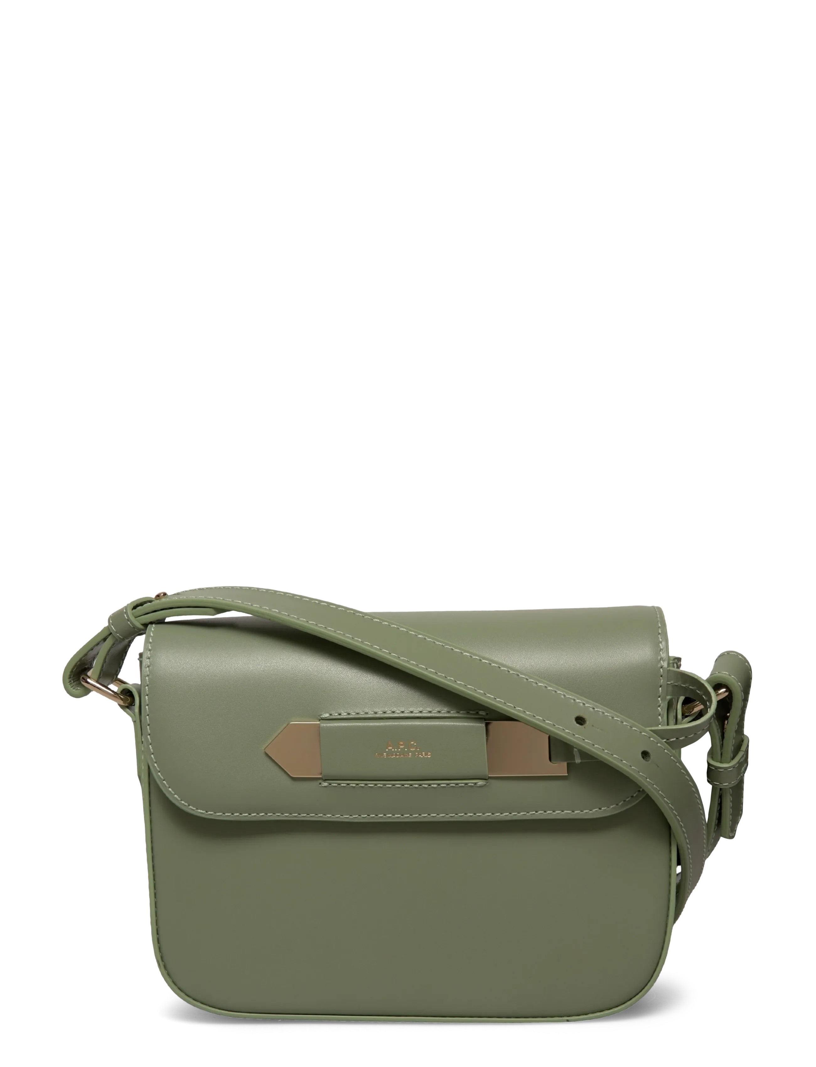 A.P.C. sac charlotte small - Väskor - AMANDE / khaki/green