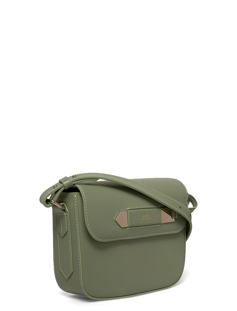 A.P.C. - sac charlotte small - umhängetaschen - amande - 2