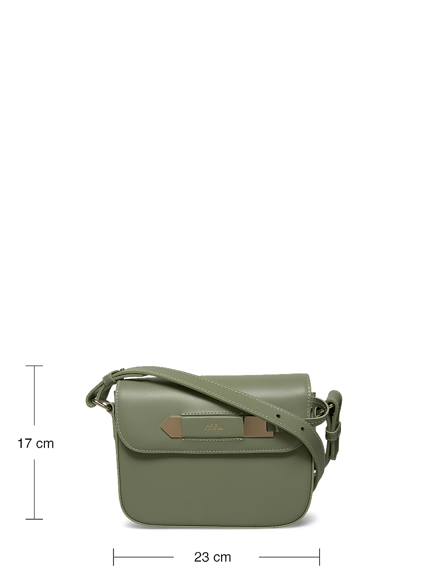A.P.C. - sac charlotte small - umhängetaschen - amande - 3