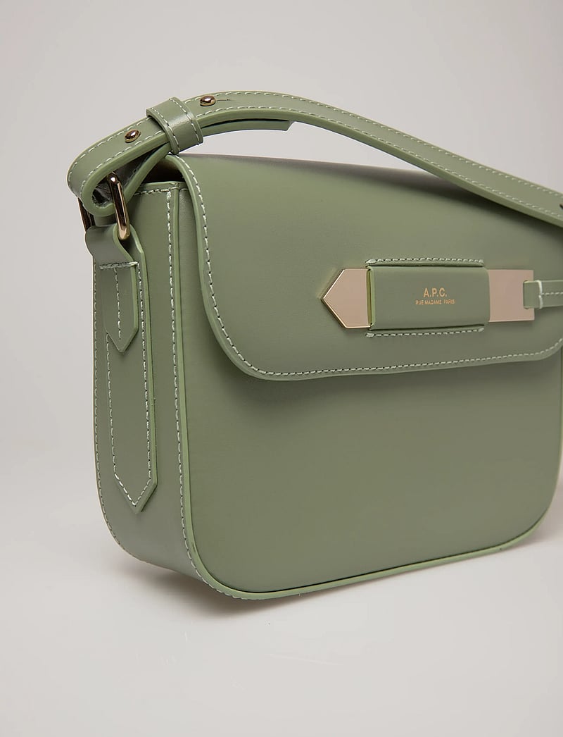 A.P.C. - sac charlotte small - umhängetaschen - amande - 4