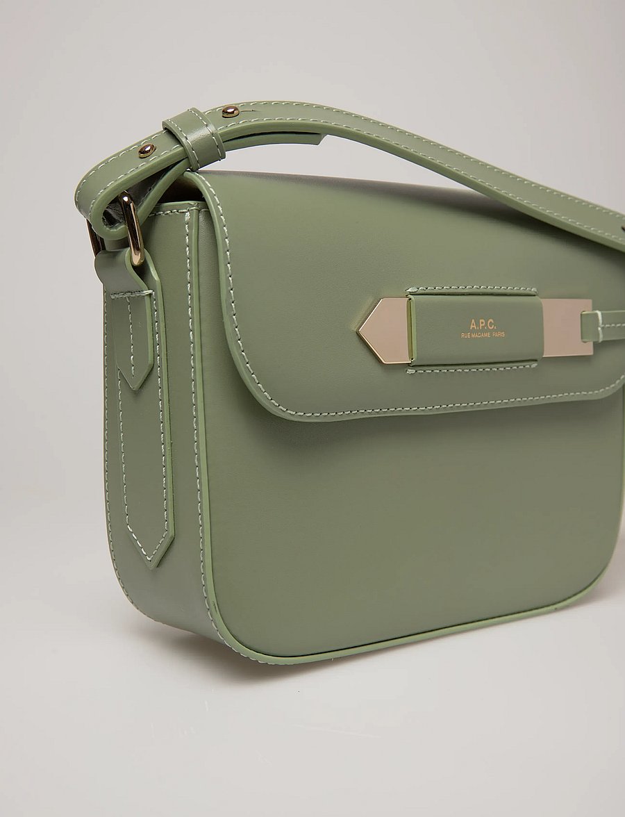 A.P.C. - sac charlotte small - umhängetaschen - amande - 4