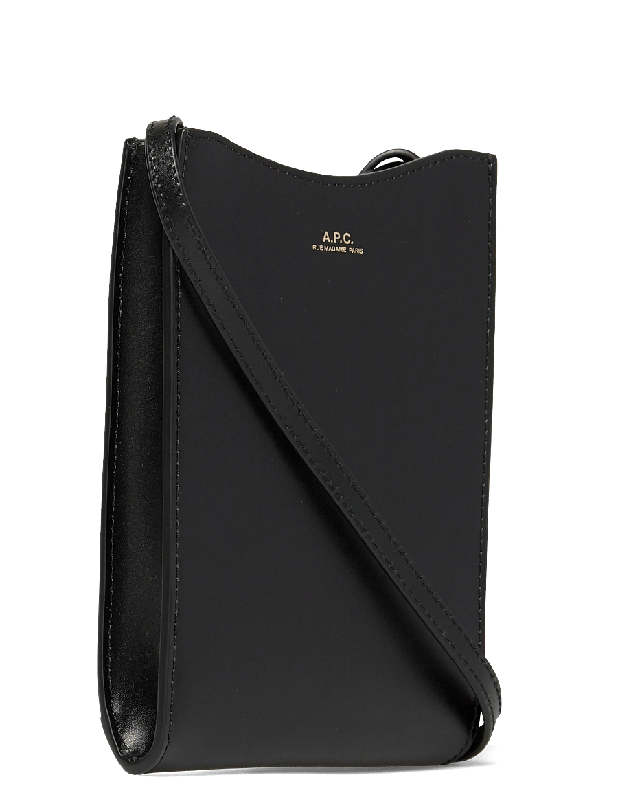A.P.C. - neck pouch jamie - crossbody bags - noir - 2