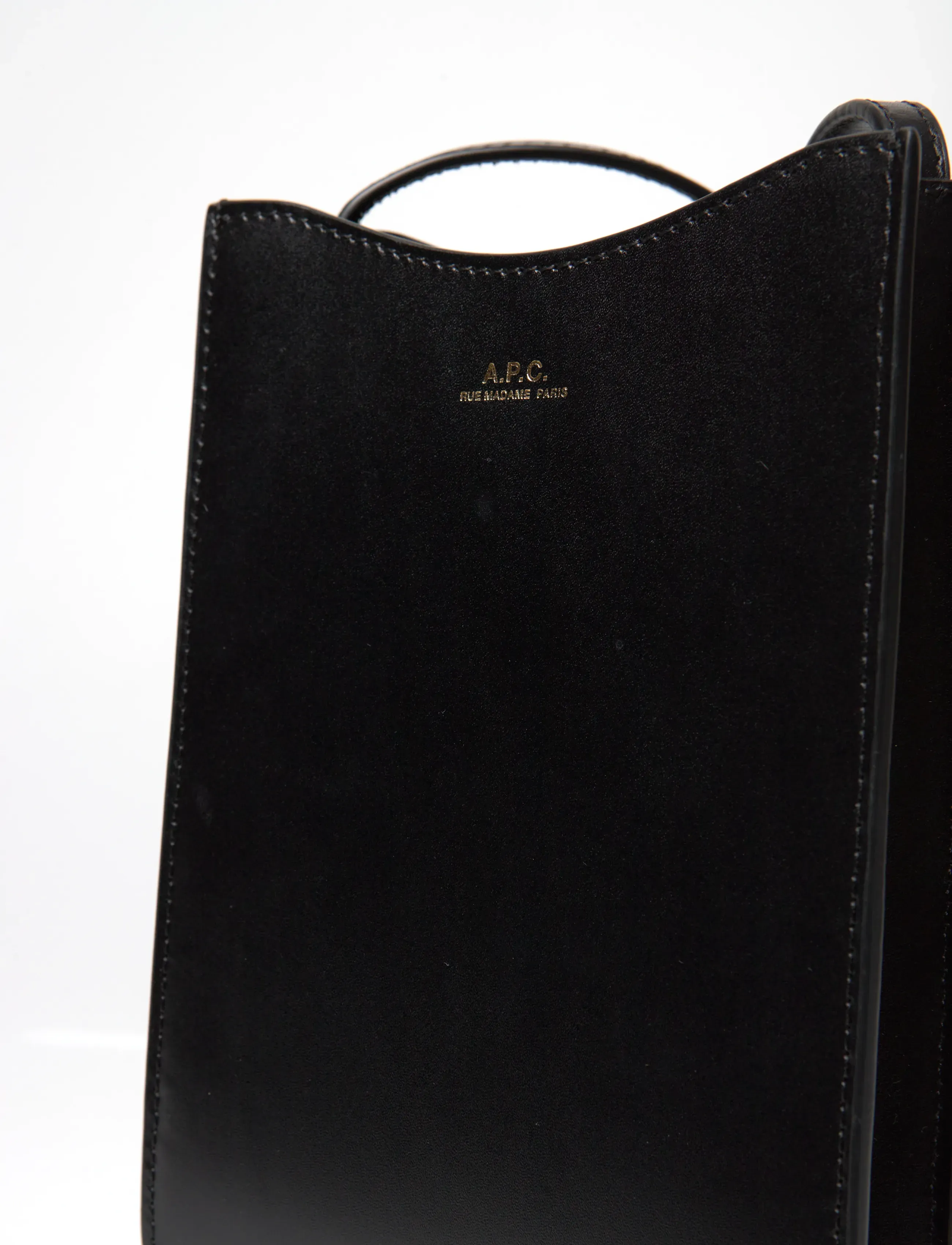 A.P.C. - neck pouch jamie - rankinės ilgu dirželiu - noir - 4
