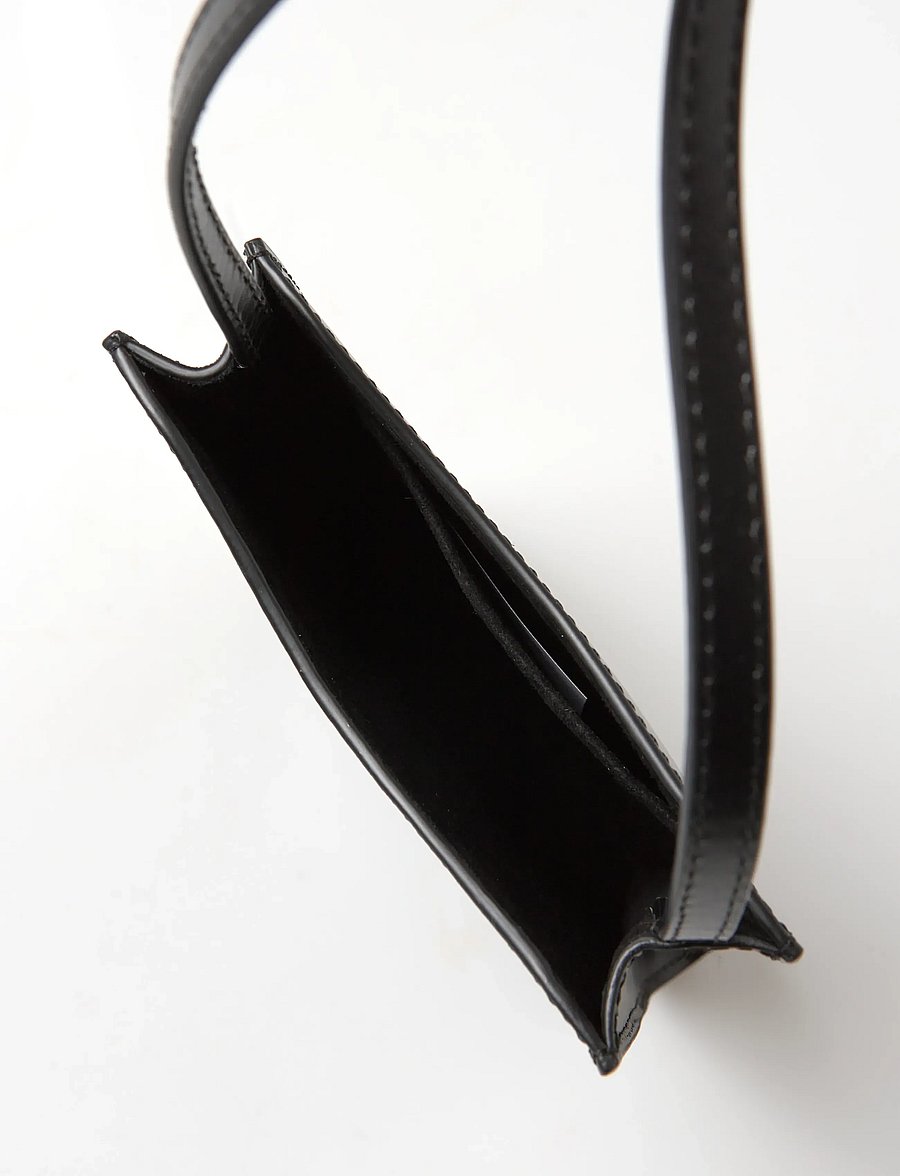A.P.C. - neck pouch jamie - crossbody bags - noir - 5