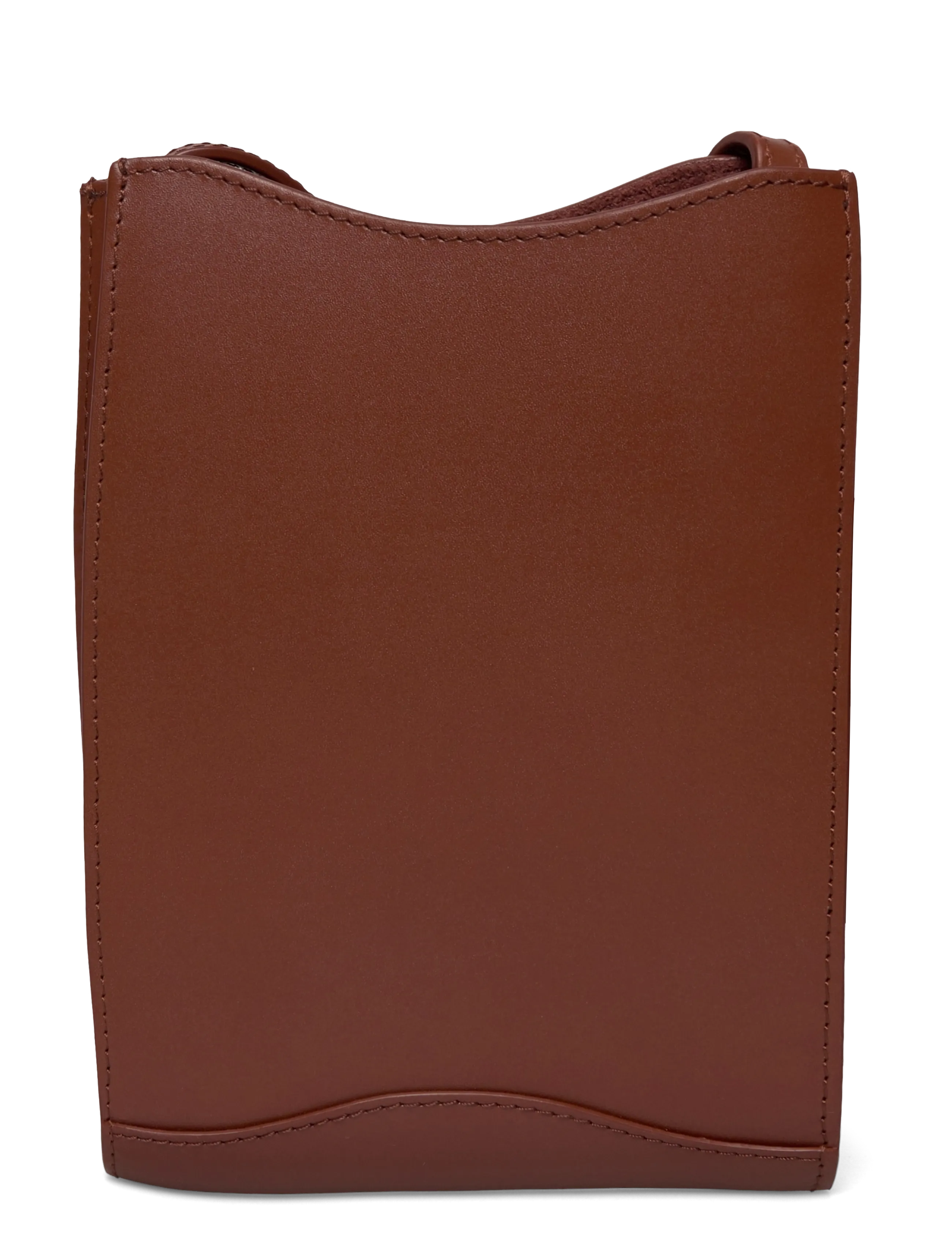 A.P.C. - neck pouch jamie - crossbody somas - noisette - 1