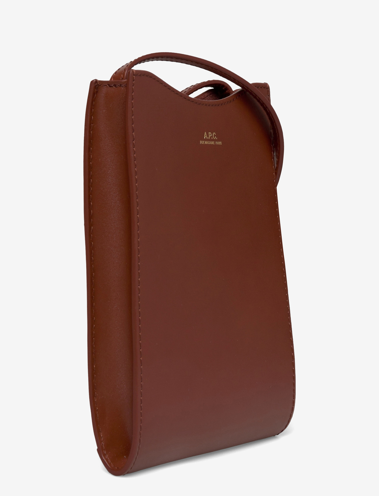 A.P.C. - neck pouch jamie - umhängetaschen - noisette - 2