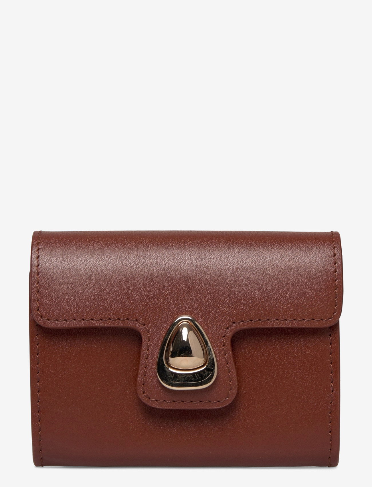 A.P.C. - compact astra - portemonnaies - noisette - 0
