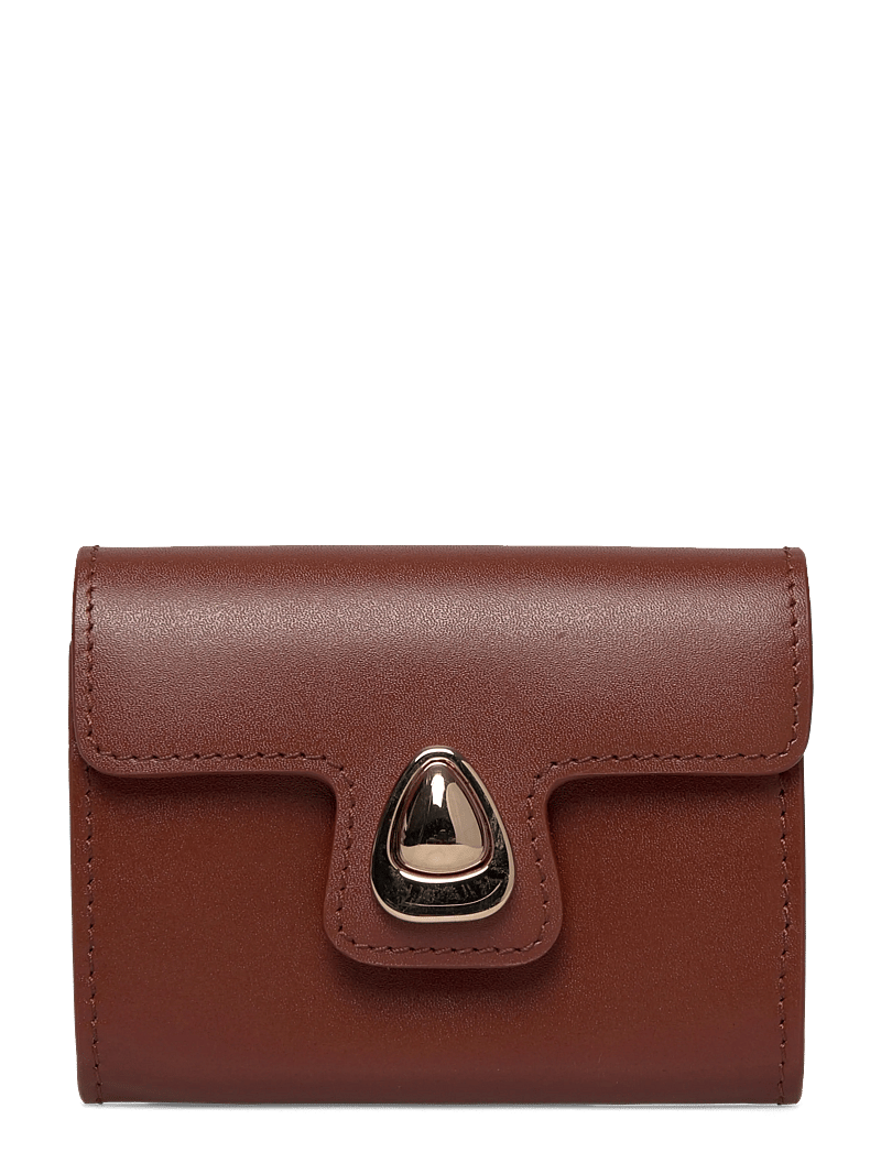 A.P.C. - compact astra - portemonnaies - noisette - 0
