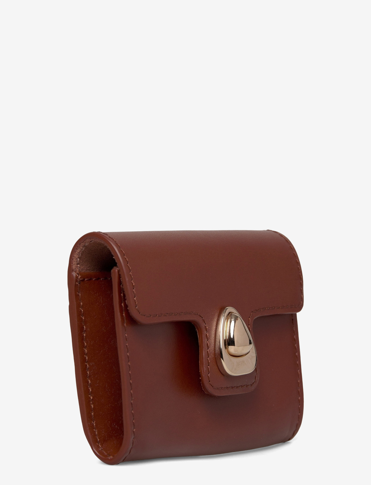 A.P.C. - compact astra - portemonnaies - noisette - 2