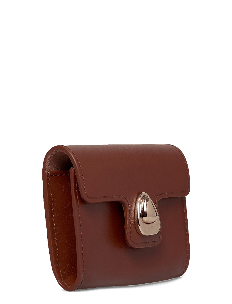 A.P.C. - compact astra - portemonnaies - noisette - 2